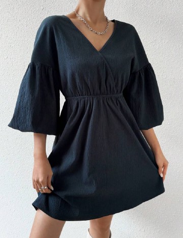 Rochie scurta SHEIN, bleumarin inchis