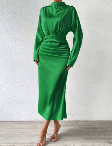 Rochie medie SHEIN, verde