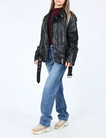 Jacheta Oversize Zara, negru Negru