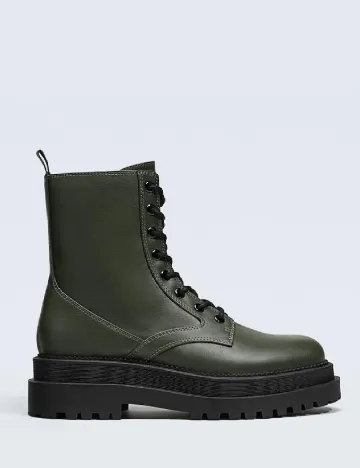 Ghete Stradivarius, verde Verde