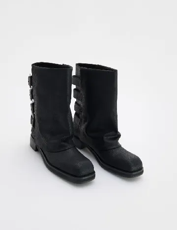 Cizme Reserved, negru Negru