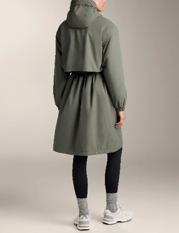 Geaca impermeabila Oysho, verde Verde