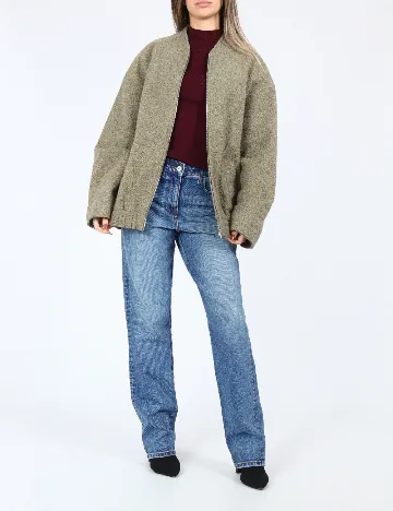 Jacheta Vero Moda, verde Verde