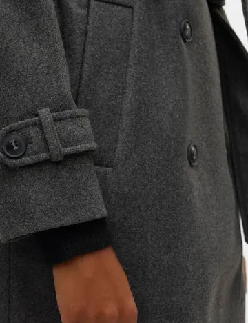 Palton Vero Moda, gri inchis Gri