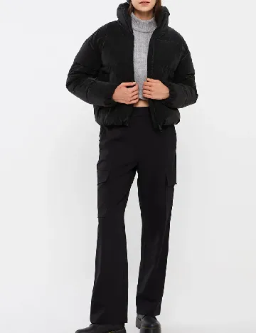 Geaca LC Waikiki, negru Negru