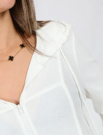 Bluza SHEIN, alb Alb