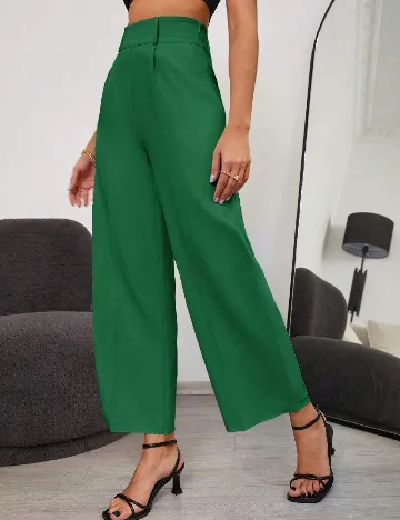 Pantaloni SHEIN, verde Verde