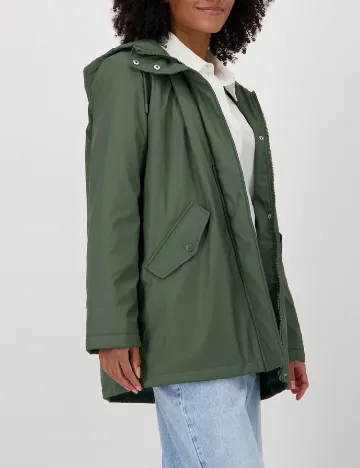 Geaca impermeabila Jacqueline de Yong, verde Verde