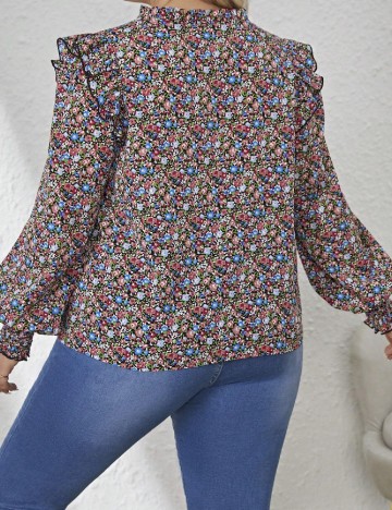 Bluza SHEIN CURVE, floral print