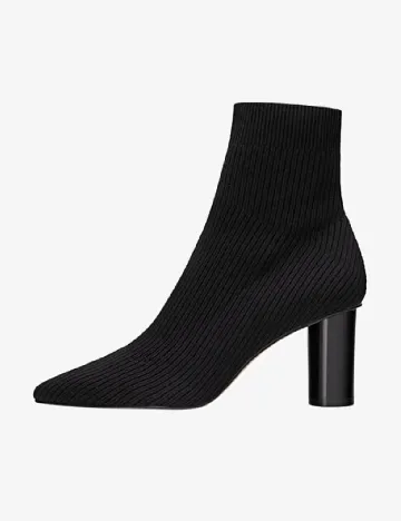 Botine Stradivarius, negru Negru