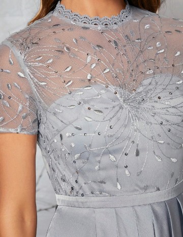 Rochie medie SHEIN, gri