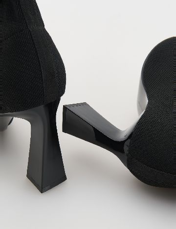 Botine Reserved, negru