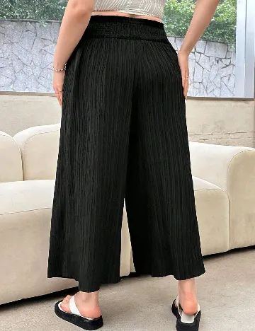 Pantaloni SHEIN CURVE, negru Negru