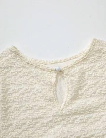 Rochie lunga SHEIN, crem Crem