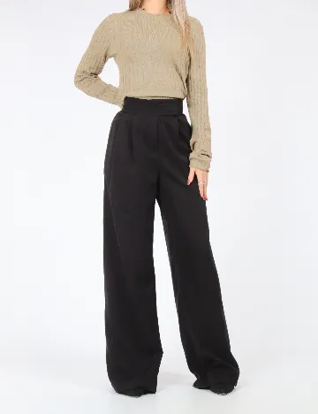 Pantaloni SHEIN, negru Negru