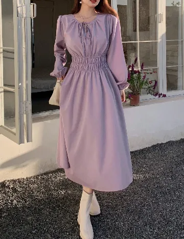 Rochie medie Dazy, mov Mov