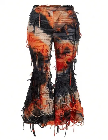 Pantaloni SHEIN CURVE, mix culori Mix culori