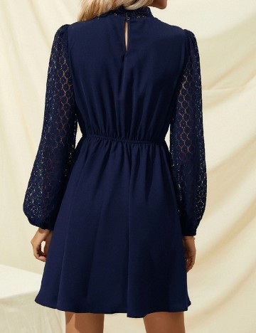 Rochie scurta SHEIN, bleumarin inchis