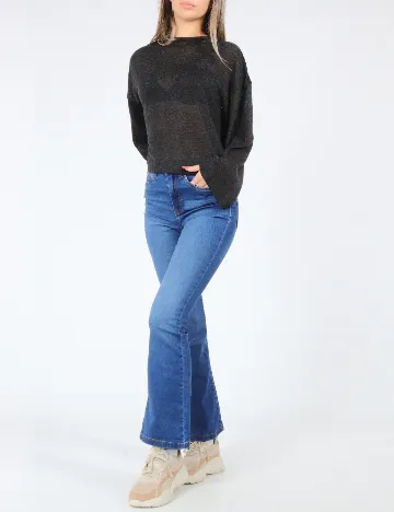 Bluza SHEIN, gri inchis Gri