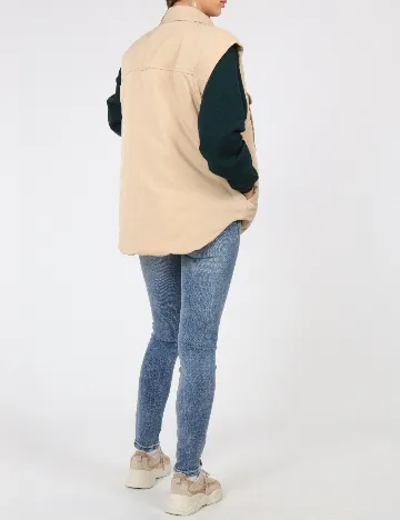 Vesta Vero Moda, crem Crem
