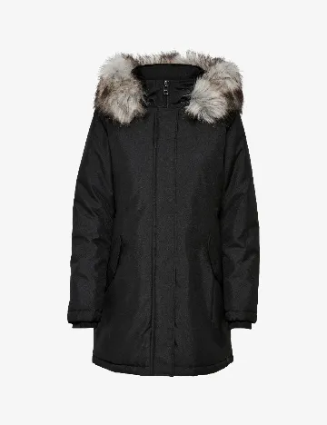 Geaca Only, negru Negru