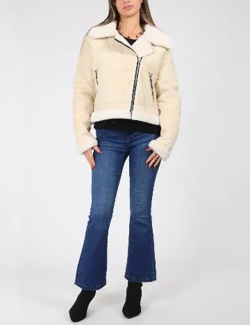 Jacheta Stradivarius, crem Crem