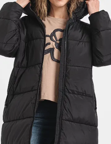 Geaca Only, negru Negru