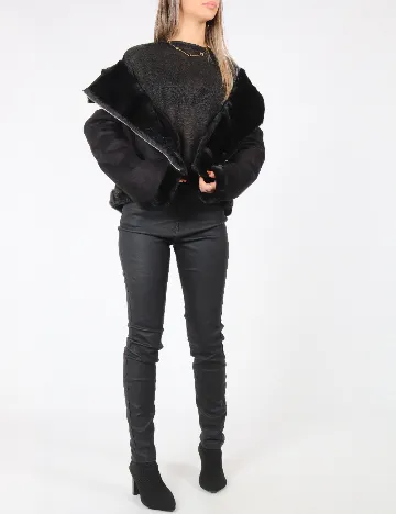 Jacheta Stradivarius, negru Negru