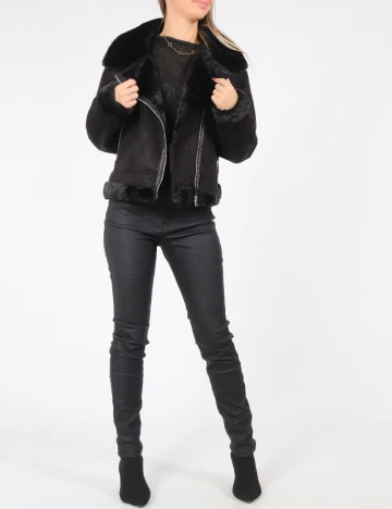 Jacheta Stradivarius, negru Negru