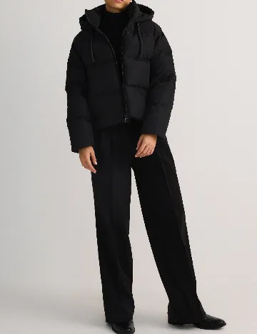 Geaca Reserved, negru Negru