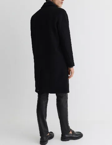 Palton Reserved, negru Negru