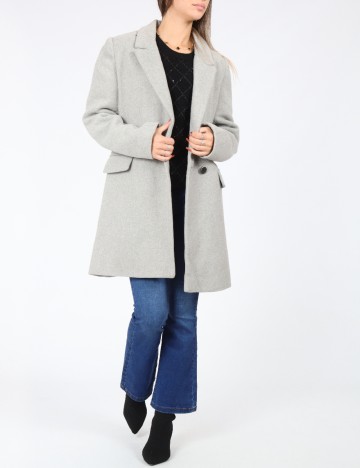 Palton Stradivarius, gri