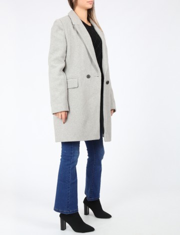 Palton Stradivarius, gri