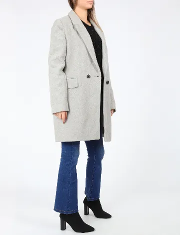 Palton Stradivarius, gri Gri