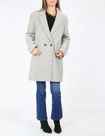 Palton Stradivarius, gri