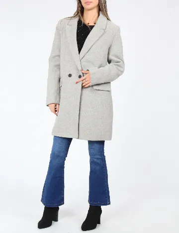 Palton Stradivarius, gri Gri