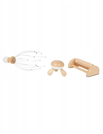 Set accesorii masaj Beauty Star, maro Maro