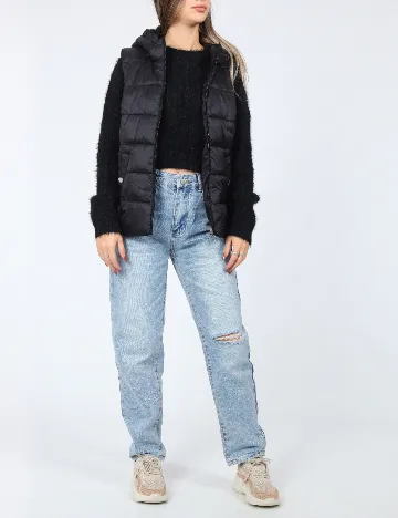 Vesta Jacqueline de Yong, negru Negru