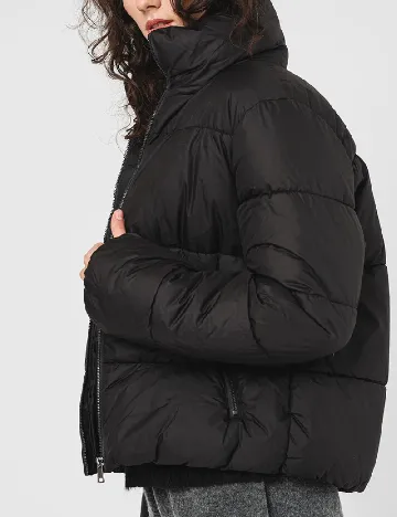 Geaca Only, negru Negru