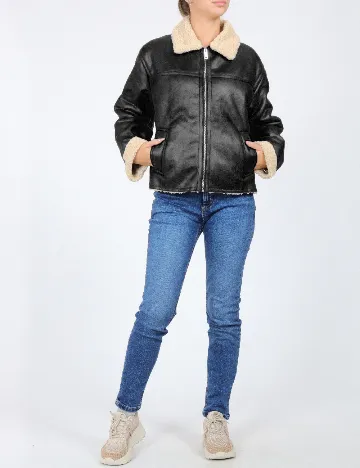 Jacheta Zara, negru Negru
