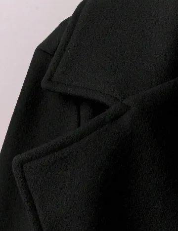 Palton SHEIN, negru Negru