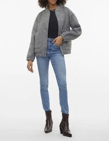 Jacheta Vero Moda, gri Gri