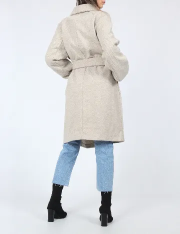 Palton Vero Moda, bej Crem