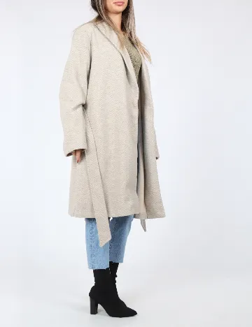 Palton Vero Moda, bej Crem