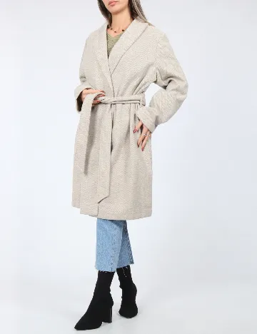 Palton Vero Moda, bej Crem