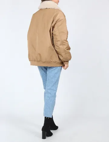 Geaca Oversize Vero Moda, maro Maro