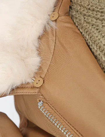 Geaca Oversize Vero Moda, maro Maro