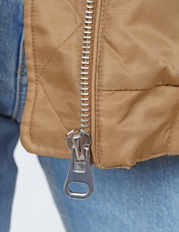 Geaca Oversize Vero Moda, maro Maro