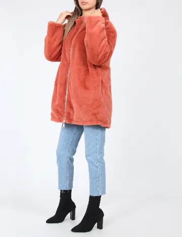 Geaca reversibila Only, roz Roz