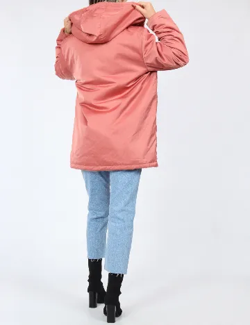 Geaca reversibila Only, roz Roz